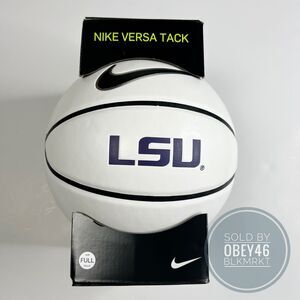 Nike NCAA LSU Tigers Versa Tack Mid-Size Basketball  Sz 7